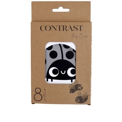Cartas de contrastes para bebés