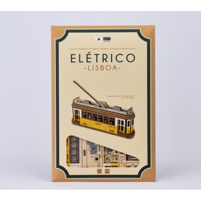 Puzzles 3D em madeira Elétrico Magnético - Lisboa