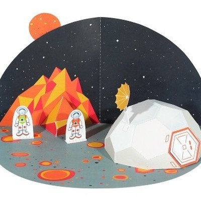 Espaço - Brinquedo de Papel Espaço - Brinquedo de Papel