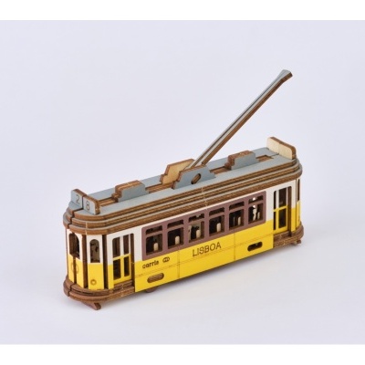 Puzzles 3D em madeira Elétrico Magnético - Lisboa