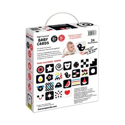 Cartas Contrastes Para Bébes dos 0 aos 3 meses