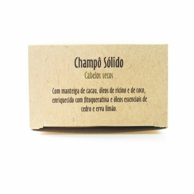 CHAMPÔ SÓLIDO CABELOS SECOS