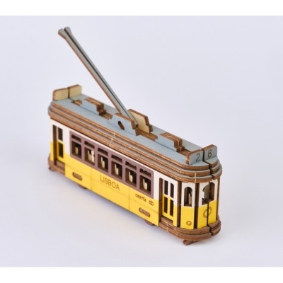 Puzzles 3D em madeira Elétrico Magnético - Lisboa