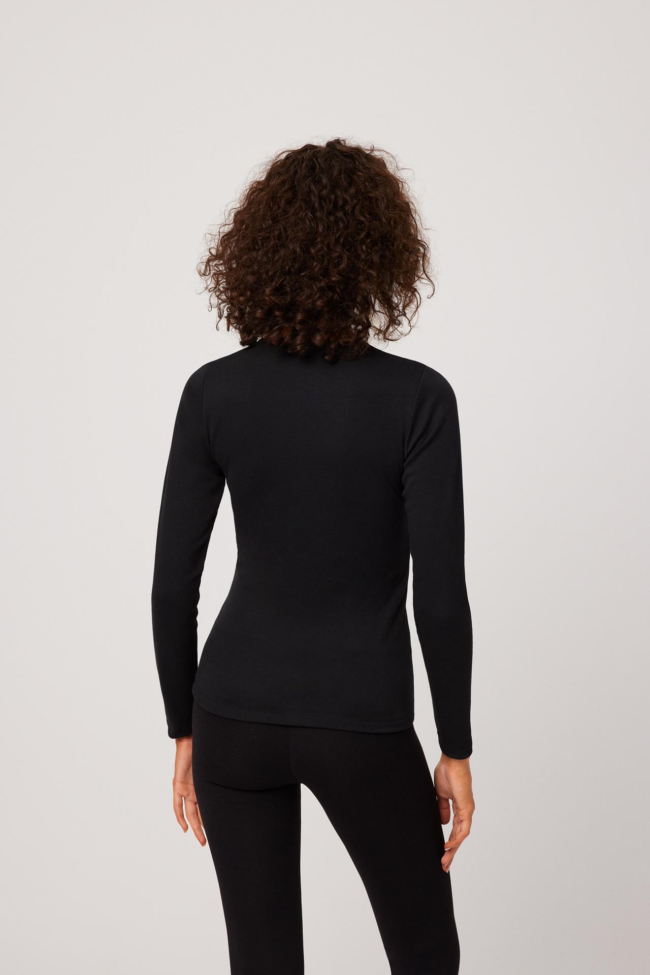 Camisola&#x20;t&#x00E9;rmica&#x20;com&#x20;manga&#x20;e&#x20;decote&#x20;em&#x20;bico&#x20;ysabel&#x20;mora&#x20;70009