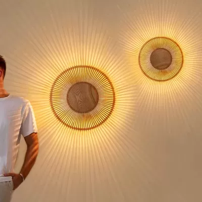 CLAVA wood - Candeeiro parede e teto CLAVA wood - Candeeiro parede e teto