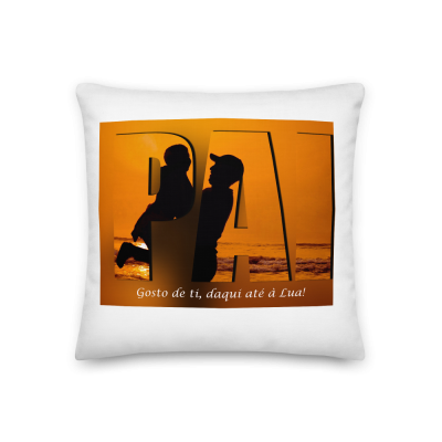 Almofada Pai "Gosto de Ti daqui até à Lua"