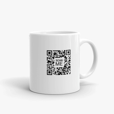 Caneca Interativa QR Code/Spotify Code