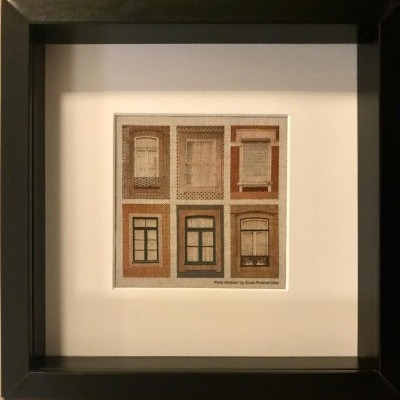 Tela em linho estampada #Q2