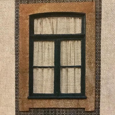 Tela em linho estampada#TP00