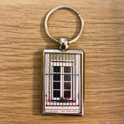 Porta-chaves Retangular Metal - #Porto Windows