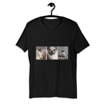 T-Shirt Personalizada com fotografia My Cat & My Dog