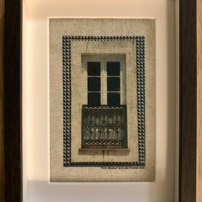 Tela em linho estampada#TP00