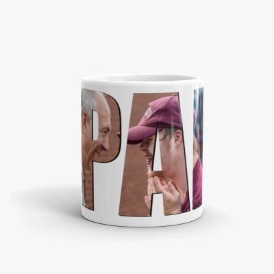 Caneca Pai Fotomontagem "Gosto de Ti daqui até à Lua"