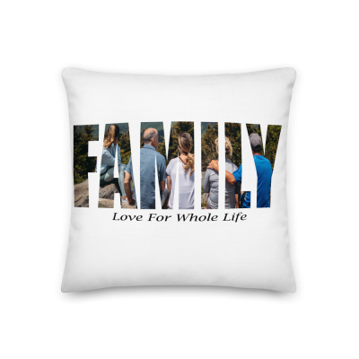 Almofada - Família / Family - Amor para a vida toda