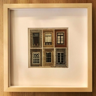 Tela em linho estampada #Q5