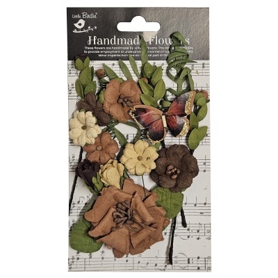 Flores, Little Birdie 15 pc Sierra Vintage Brown  CR98232