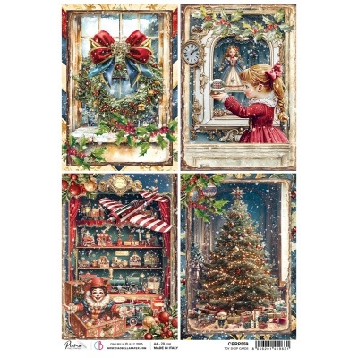 Papel de arroz A4 Toy Shop Cards CIAO BELLA  CBRP559