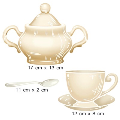 STENCIL LITOARTE 21X34,4CM ST-339