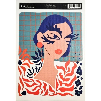 Transfer TEXTIL "CutOut" 25x35cm CADENCE Ref. CO003