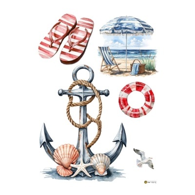 Papel Transfer Pro - Âncora  20x28cm  13212