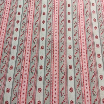 TECIDO INDIGO LINHO FLORES B23 T1700