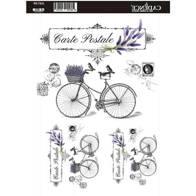 Transfer TEXTIL "Joy of Life" 21x30cm CADENCE Ref.: JLFT09