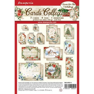 CARDS COLLECTION - Romantic Home for the holidays - SBCARD 14