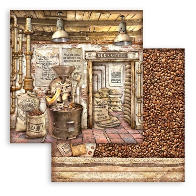 Bloco Scrapbooking 10F. 20x20cm - Coffee and Chocolate SBBS 93