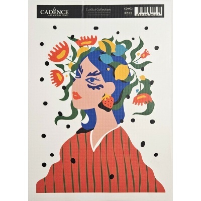 Transfer TEXTIL "CutOut" 25x35cm CADENCE Ref. CO002