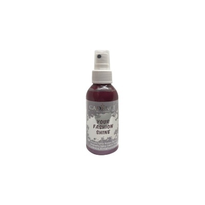 Tinta perolada p/tecido em spray Cadence "Your Fashion Shine" 100ml FS1108 Bordeaux