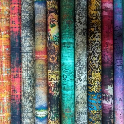 Tecido Tim Holtz Eclectic Elements Abandoned II PWTH 145 T1852