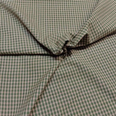 TECIDO HOMESPUN COTTON H104-SG CREME/VERDE