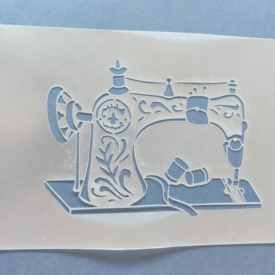 STENCIL A4 20×30cm maquina costura   7687
