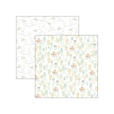 Bloco scrapbooking My tiny world Patterns Pad 12x12 8/Pkg CIAO BELLA Referencia: CBT062