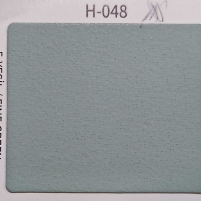 Amostra de tecido verde fina com código H-048