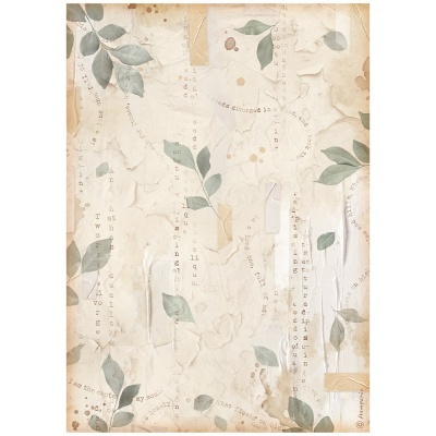 Papel arroz A4 - Create Happiness Secret Diary leaves  DFSA 4866