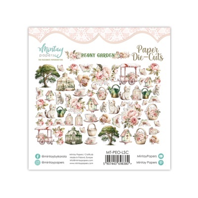 DIE CUTS MINTAY "Peony Garden" MT-PEO-LSC