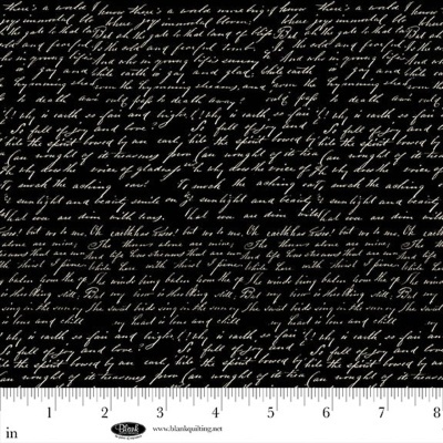 Tecido Blank Quilting 4108-99 Black || Paris Nights  BL 4108