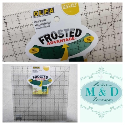 Régua patchwork OLFA  12'5 x 12'5