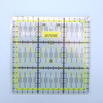 Régua Transparente 15x15cm C3858