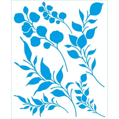 Stencil Médio – Folhas Ref.: STM-752
