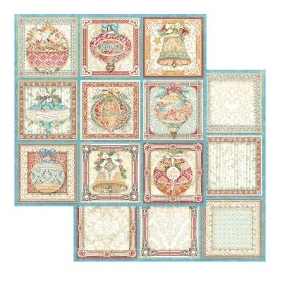 Bloco Scrapbooking 10 folhas 30,5x30,5 (12"x12") - Christmas Greetings  SBBL137