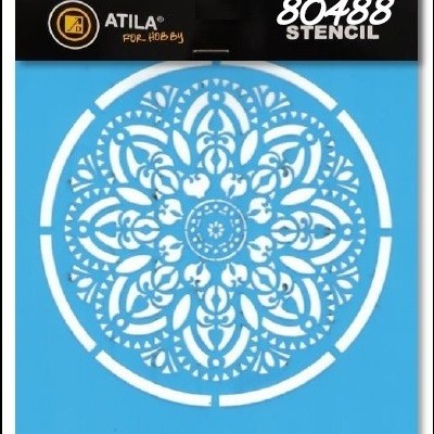 Stencil Mandala 30x30cm 80488
