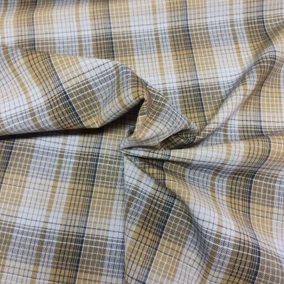 Tecido "One Sister" xadrez  verde e cinza HG33873