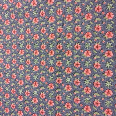 TECIDO FUXICOS E FRICOTES Flore mini Azul AM009
