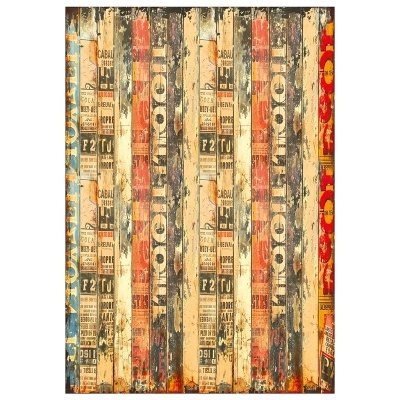 Conjunto papel arroz Mixed Media A4 set 4/Pkg Journey Ahead CIAO BELLA  CBMF006