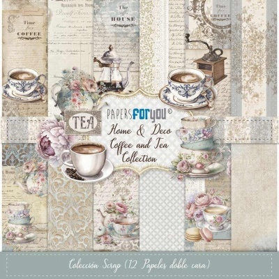BLOCO 12 PAPEIS SCRAP 30.5X30.5CM HOME&DECO PFY-13613  340689