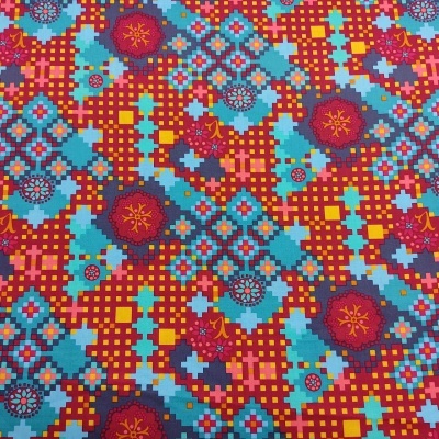 Tecido Free Spirit PWAH068-BERRY N24