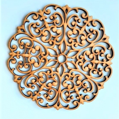 MANDALA MDF 15X15CM E-3000 01