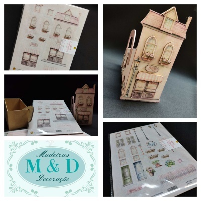 Kit "Shop Collection" Casa Doces 98498 + acessórios 98494